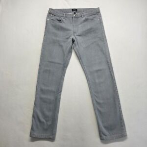 A.P.C. Petit Standard Men's Gray Buttonfly Jeans Size 31 (31X30)
